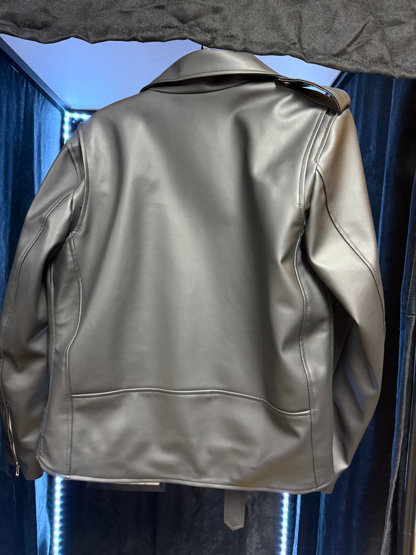 PU Leather Jacket- Size Small