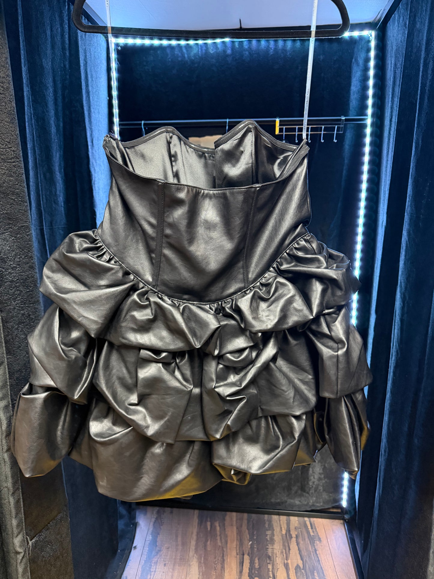 Dollskill- PU Leather Dress- Size XXL