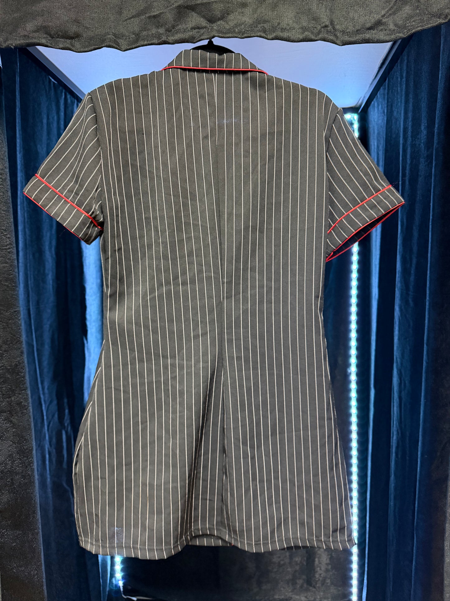 Dollskill- B&W Pinstripe Jacket- XL