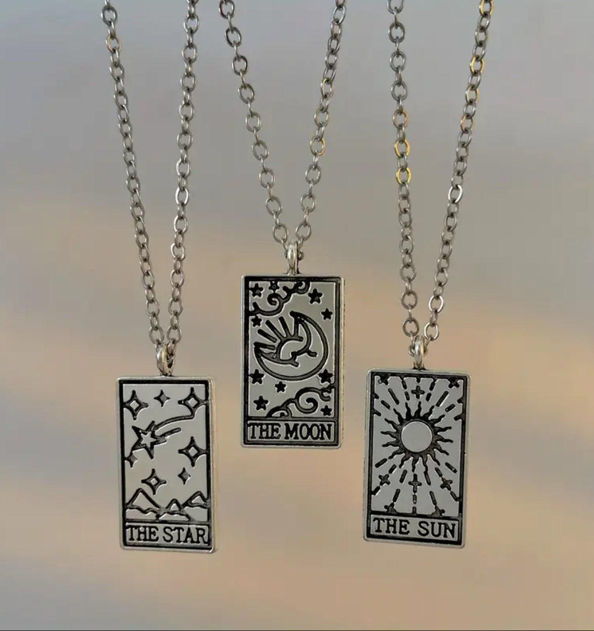 Tarot Card Necklaces