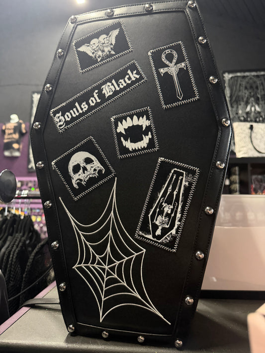 Dollskill - Black Souls Coffin Weekender Bag