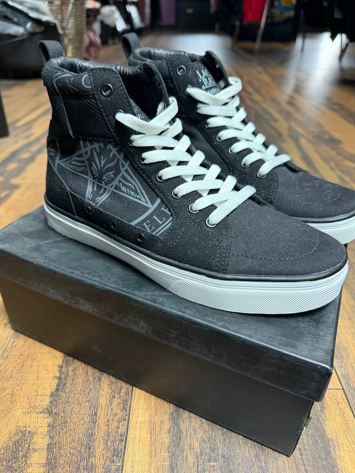 Blackcraft- Normandy High Top Sneakers- Size 8