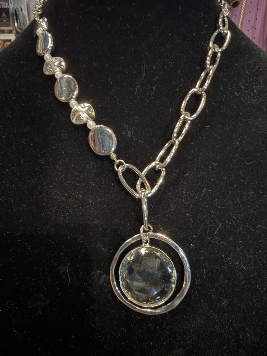 Silver Statement Necklace