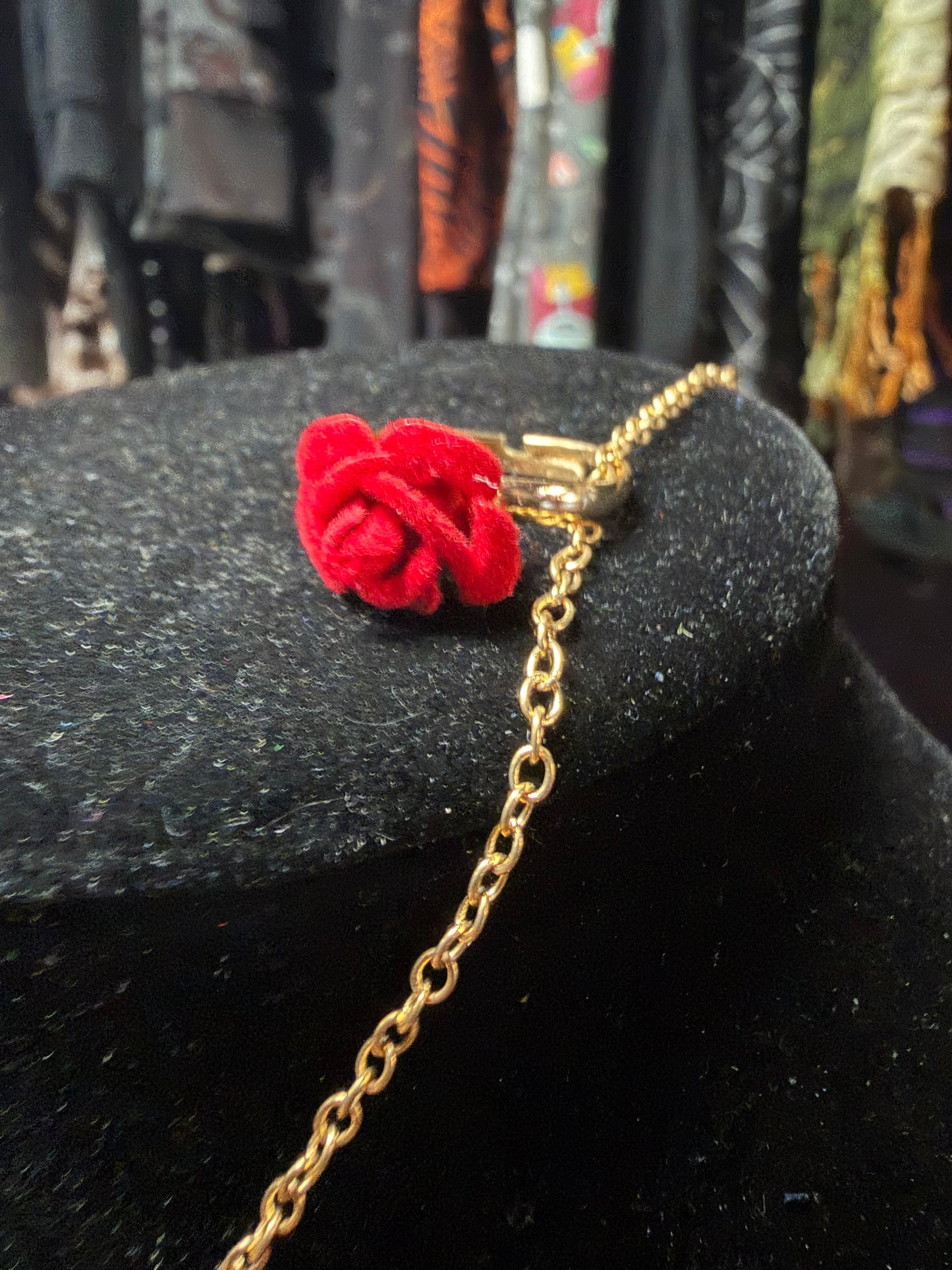 Gothic Rose-Necklace,Ring and Earring Set