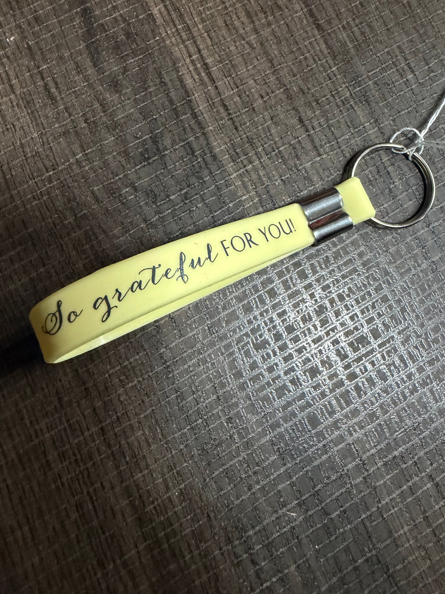 So Grateful For You Keychain