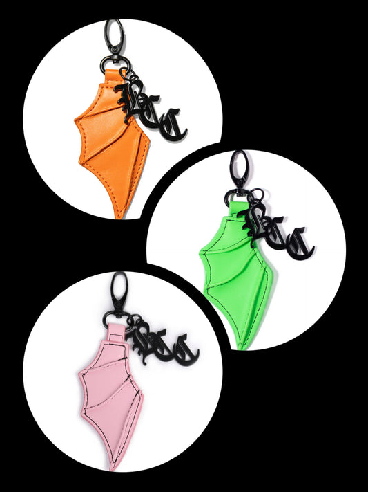 Authentic Blackcraft Cult Bat Wing Keychain