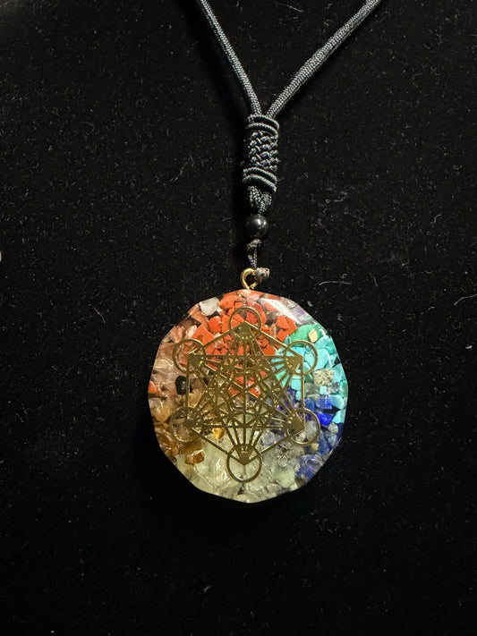 7 Chakra Amulet Pendant