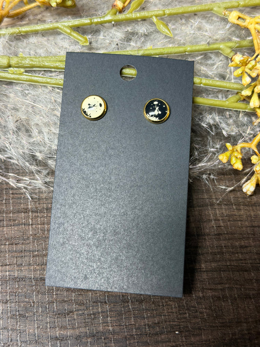 Mary Poppins Stud Earrings