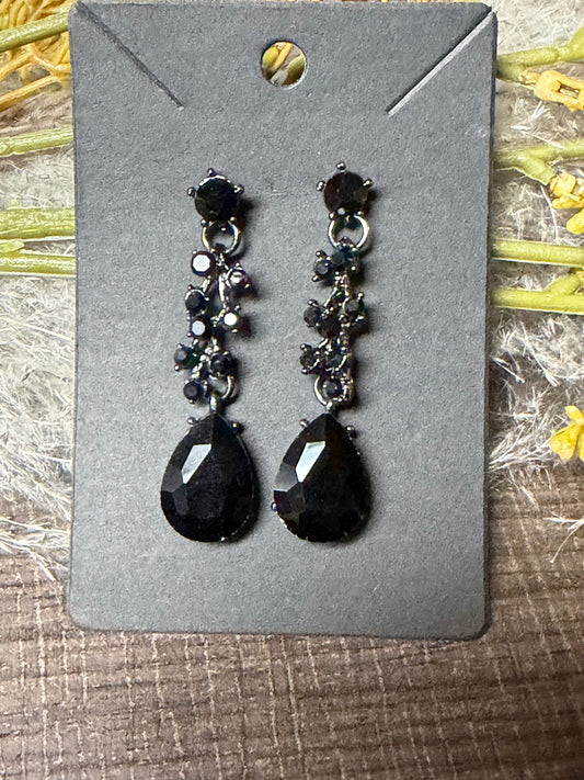 Gothic Teardrop Earrings