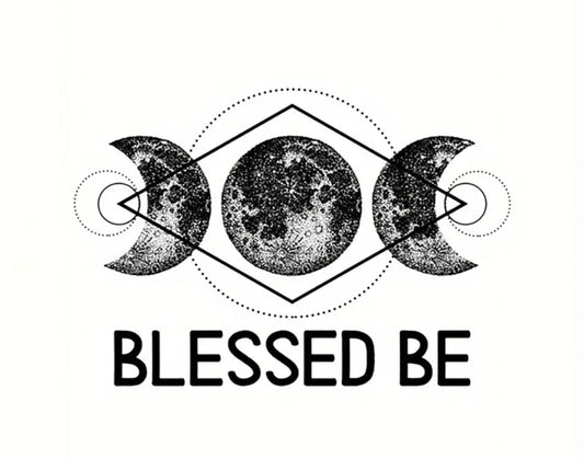Blessed Be Sticker, 3.78 x 5.5 inches