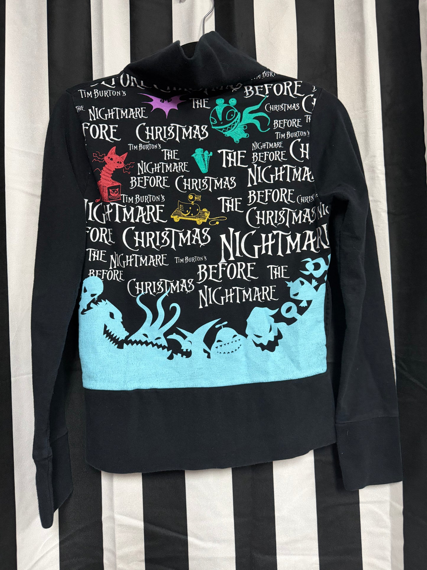 RARE Nightmare Before Christmas Zip Up- Medium