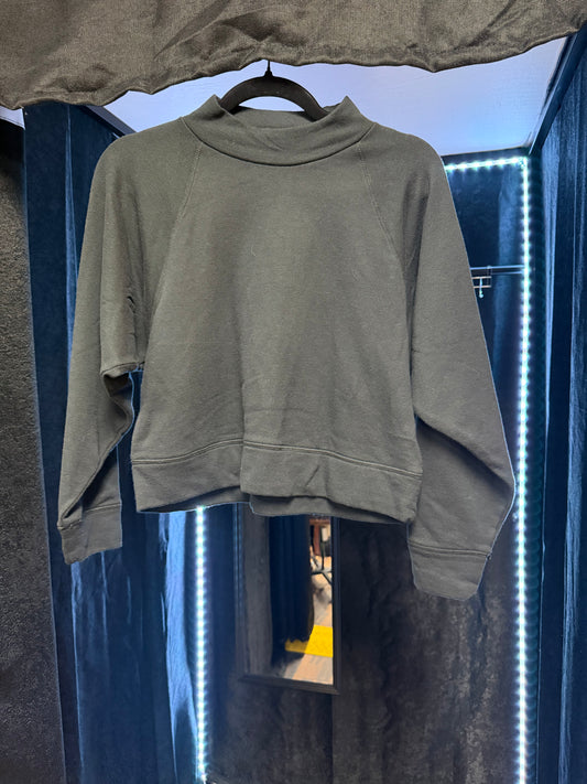 Black Crop Sweater- Size Small