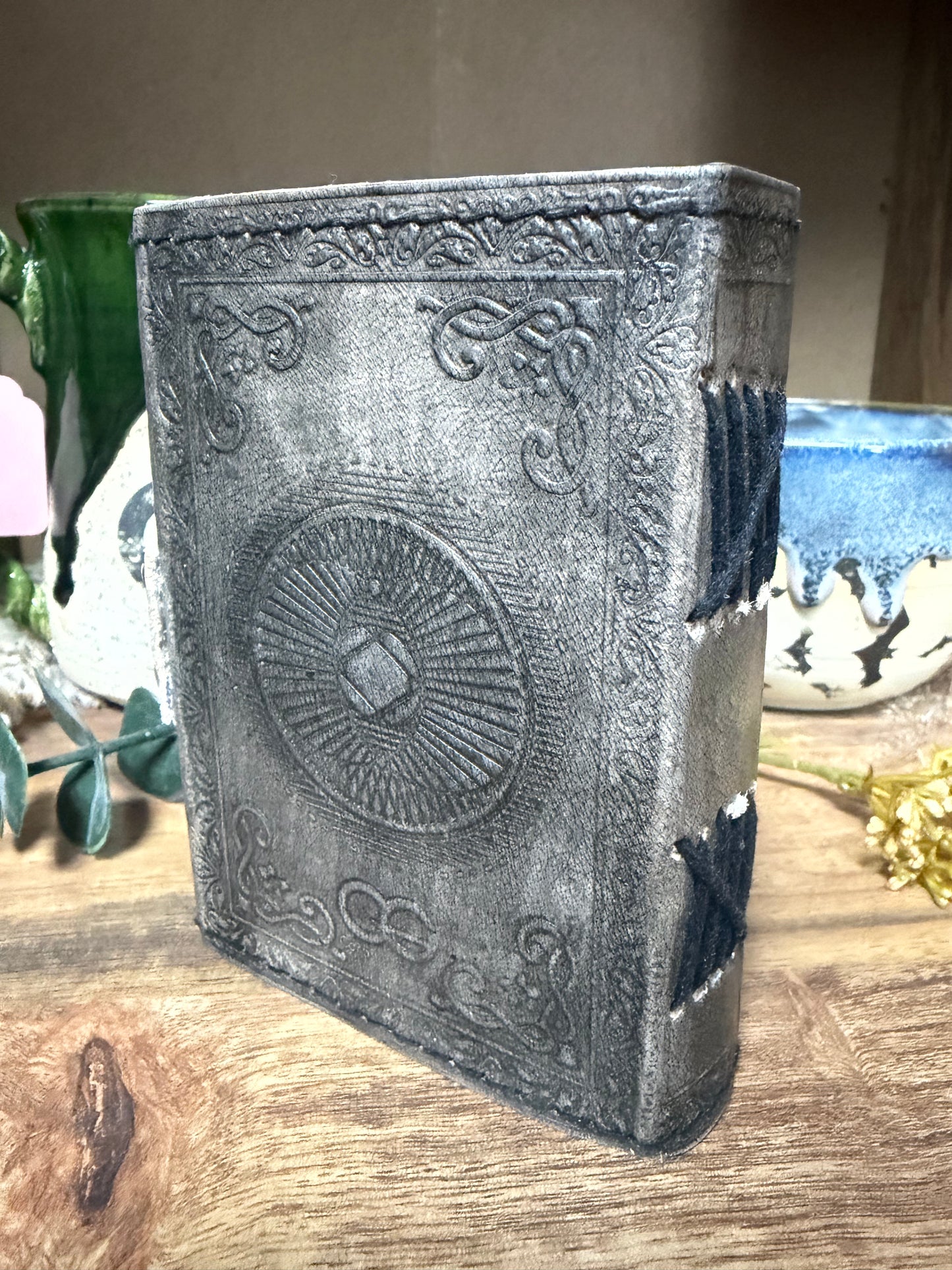 The Journey-Infinity Embossed Leather Travel Journal