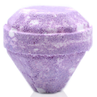 Jumbo Purple Surprise Natural Crystal Bath Bomb