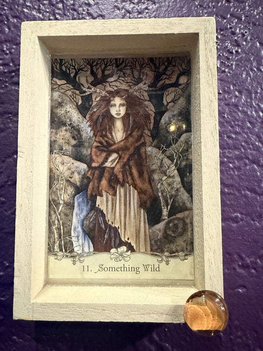 Handmade -Local Artist- Something Wild Wall Hanger- Jakes Mom#15