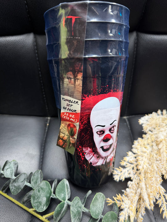 Pennywise- Tumblers-Set of 4 -22oz