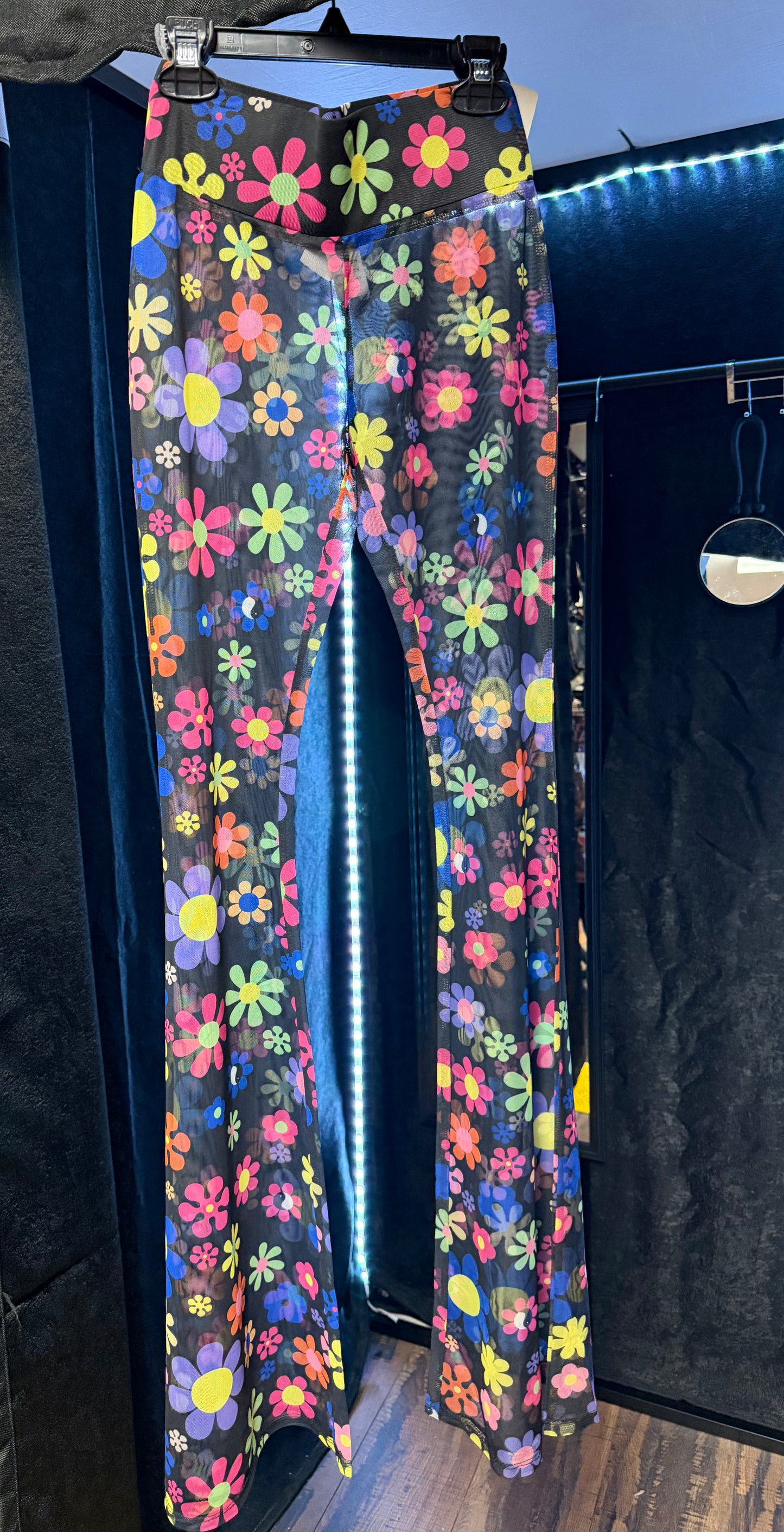 Dollskill Sheer Flower Pants- Size Small
