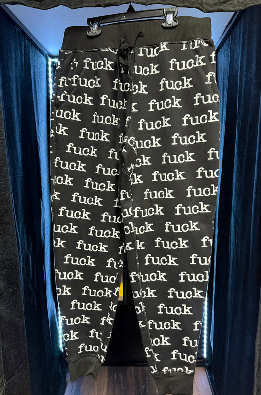 Lip Service- Fuck Sweatpants- Size Large