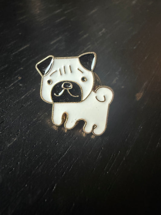 🐶 Pug Enamel Pin