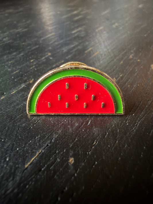 🍉 Watermelon Enamel Pin