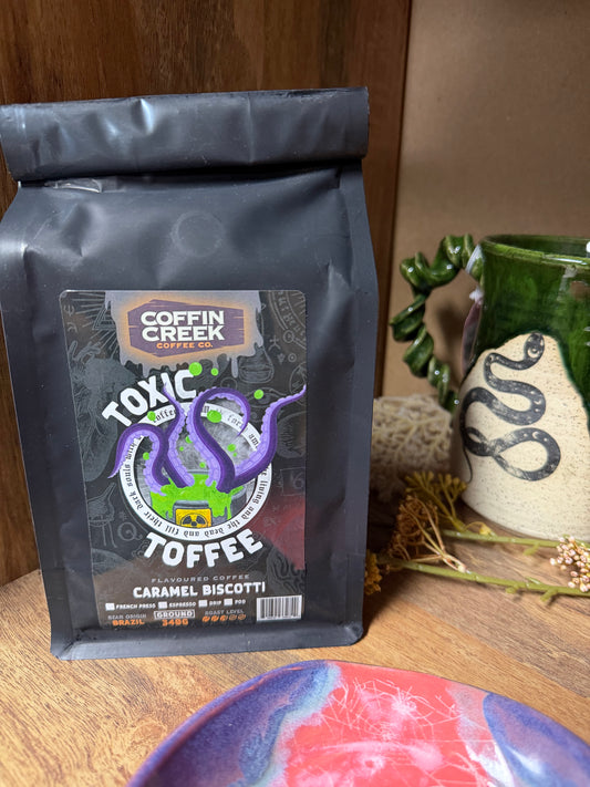 Toxic Toffee- Caramel Biscotti- 340G