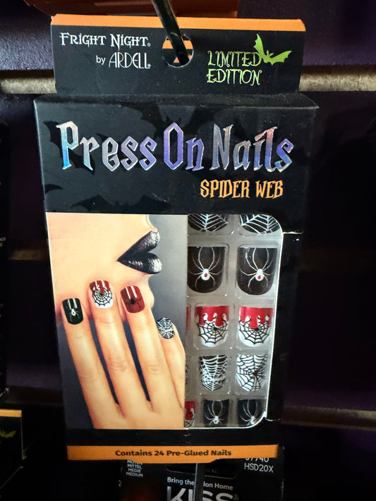 Spider Web- Press on Nails