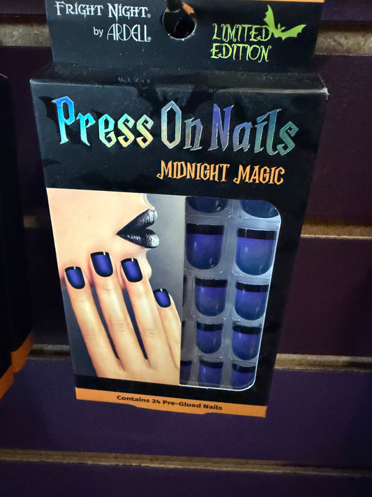 Midnight Magic- Press On Nails