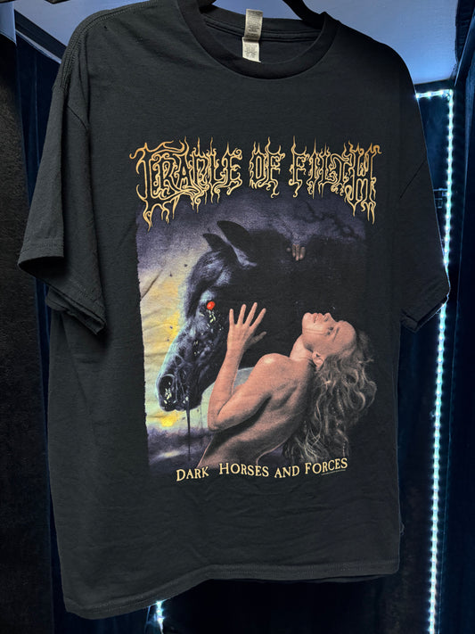 Cradle Of Filth- Dark Horses & Forces- Size XL