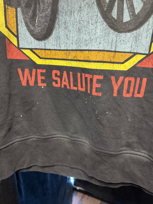 AC/DC- We Salute You Crewneck- Size Small