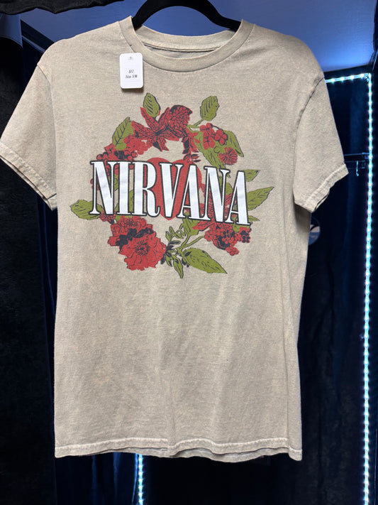 Nirvana- Small Rose Shirt