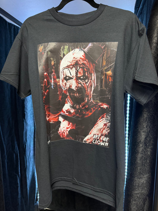 Terrifier Bloody Shirt- Mstrmnd Studios- Size M