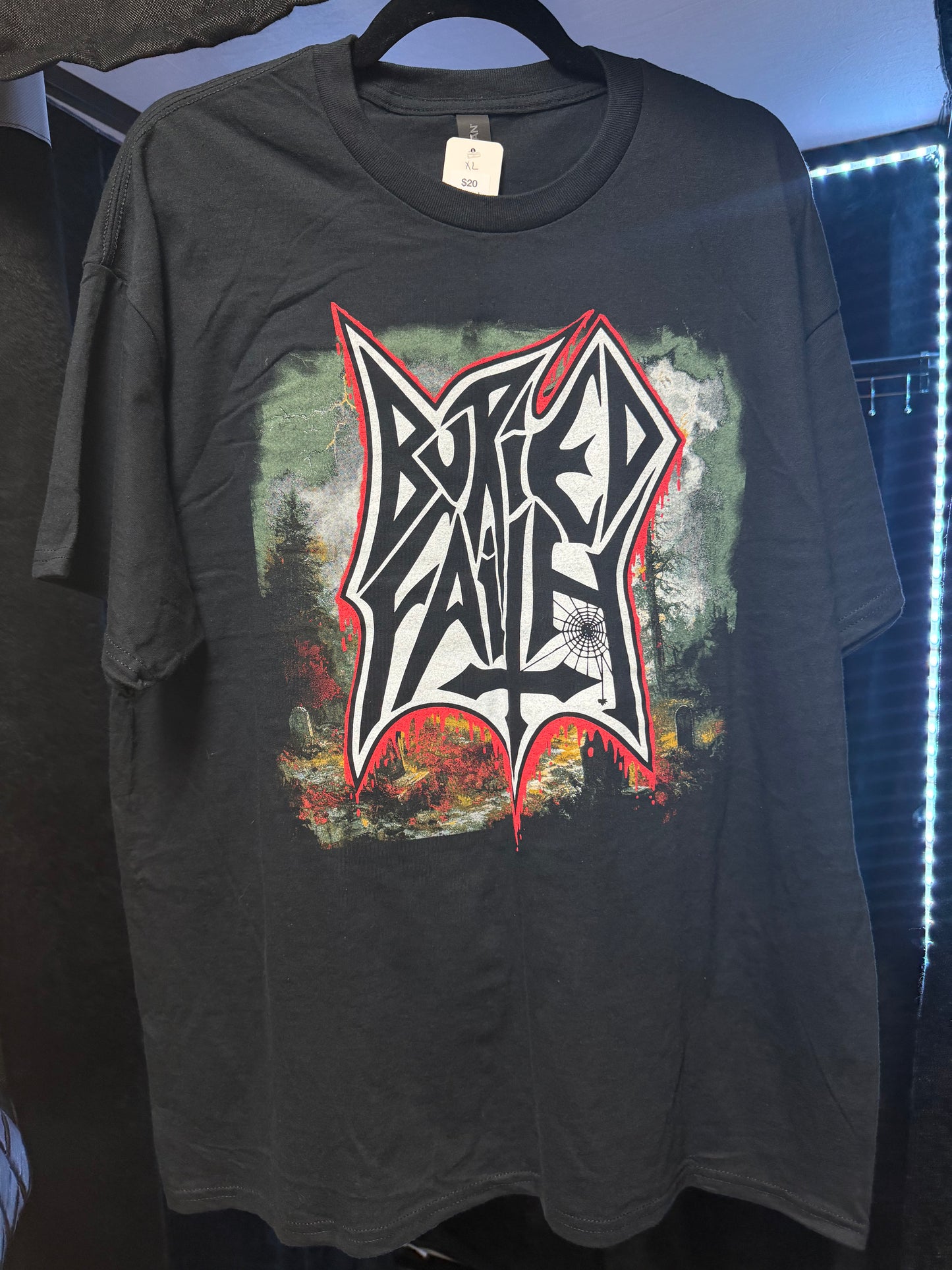 Buried Faith Band Shirt- #ALL