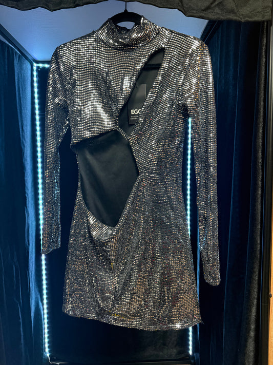 Ego- Disco Ball Rave Dress- Size 6