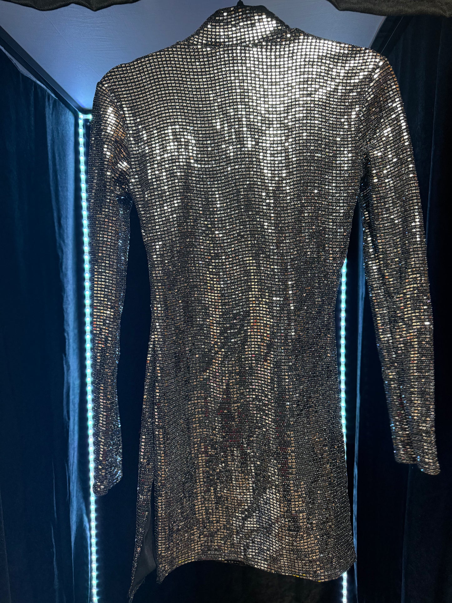 Ego- Disco Ball Rave Dress- Size 6