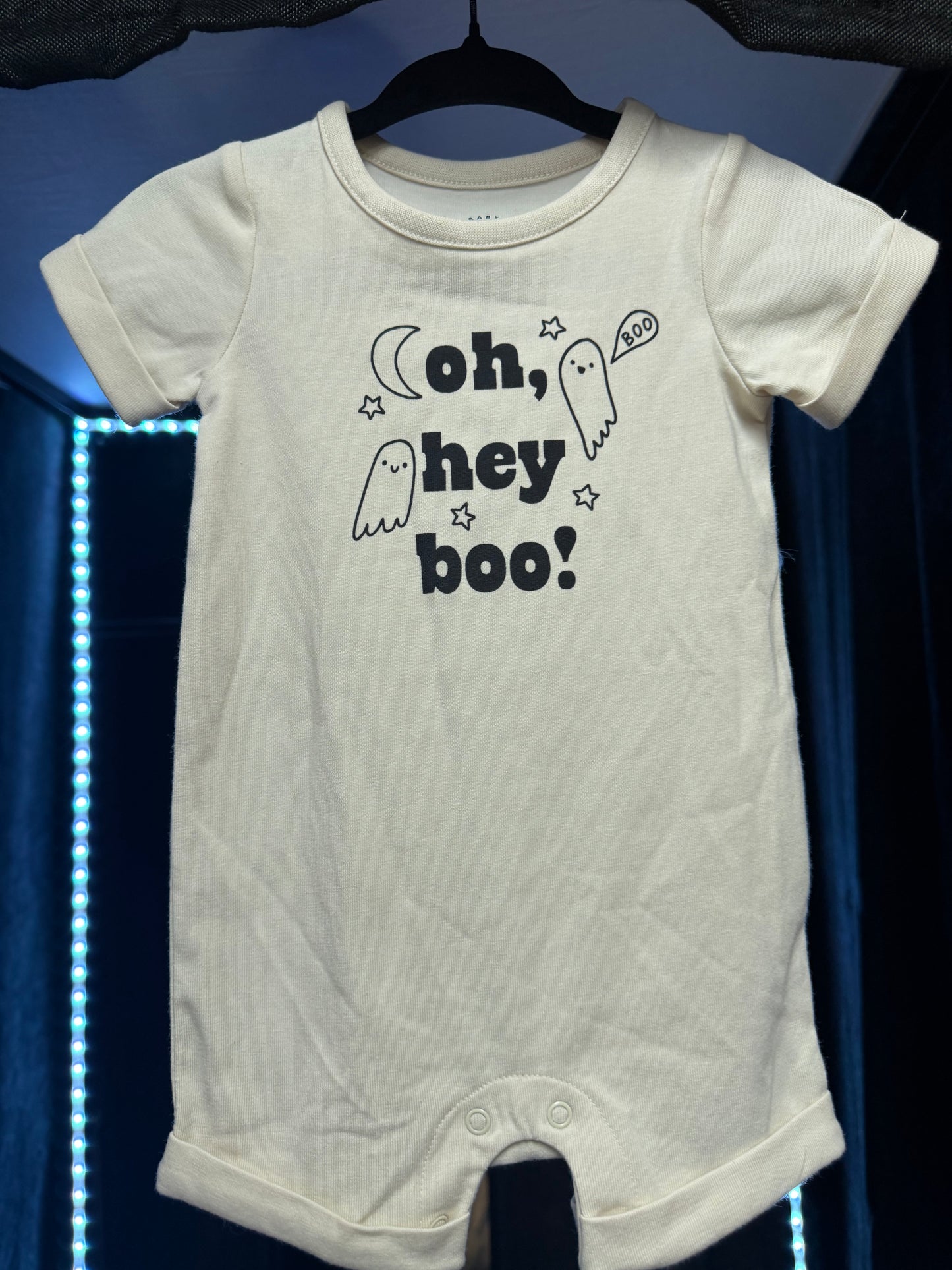 Cat & Jack Oh Hey Boo Onesie- 0-3 months- #LILBAT6