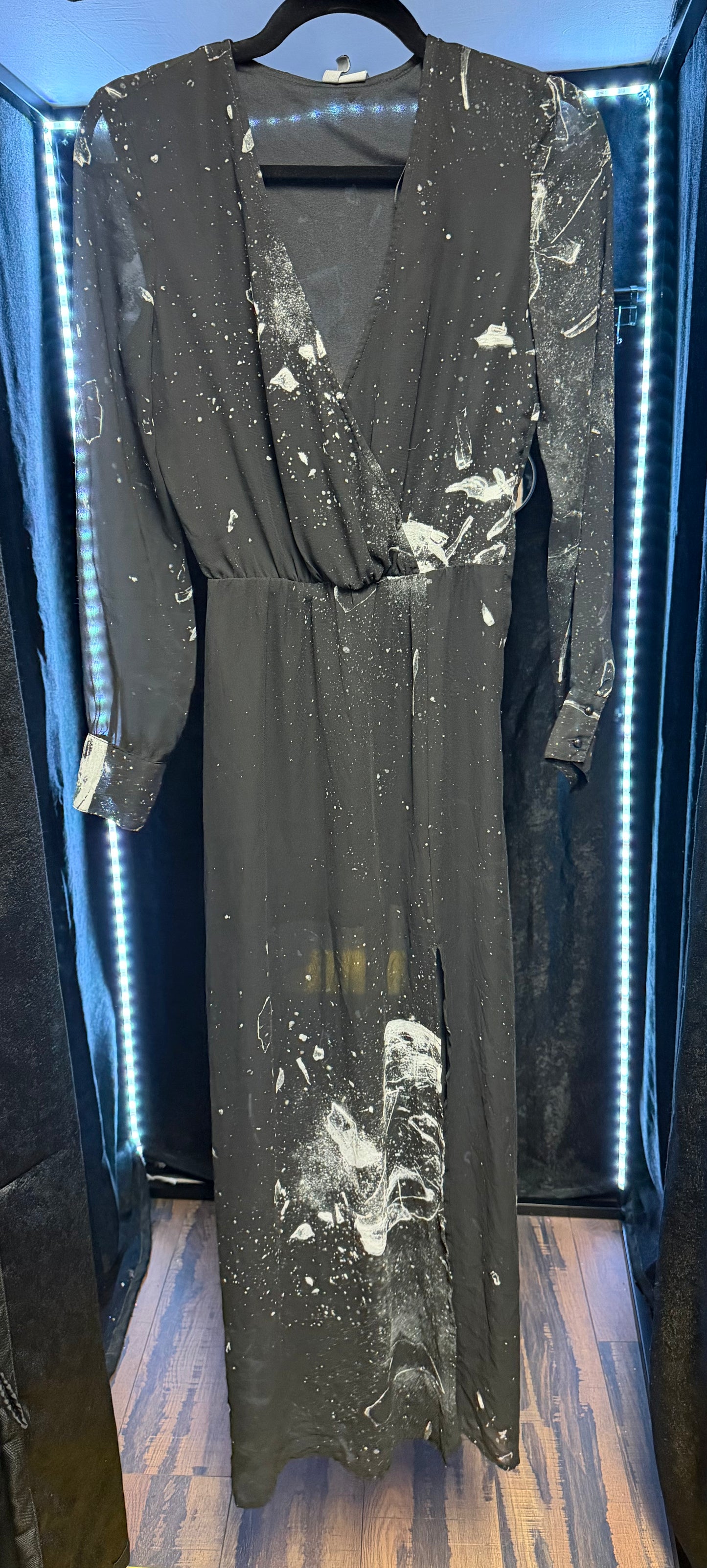 Divided Goth Long Dress- Size 4