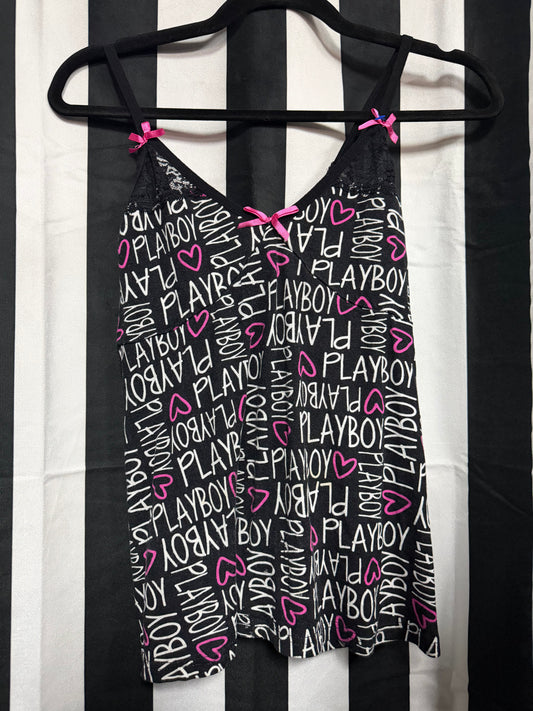 Playboy Graffiti Sleep Top -Size M
