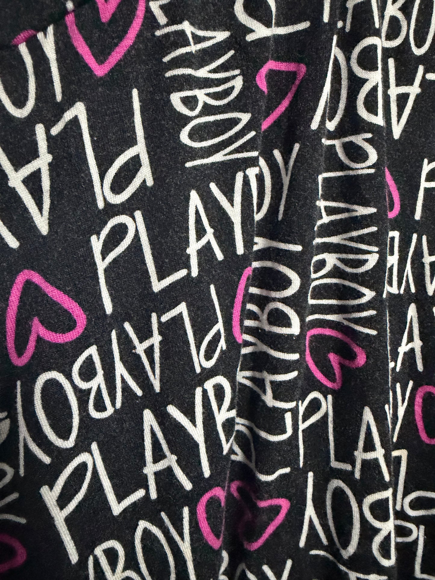 Playboy Graffiti Sleep Top -Size M