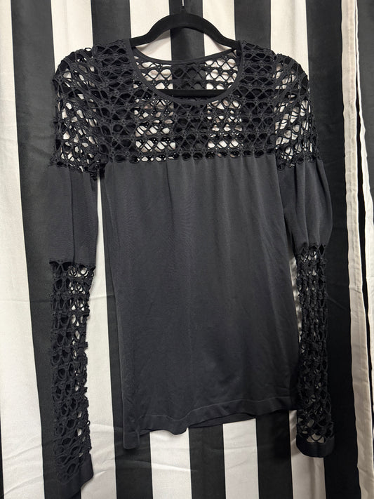 Bigger Fishnet Layering Shirt- S/M
