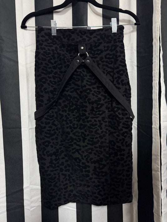 Killstar -Catty Queen Midi Skirt- Small