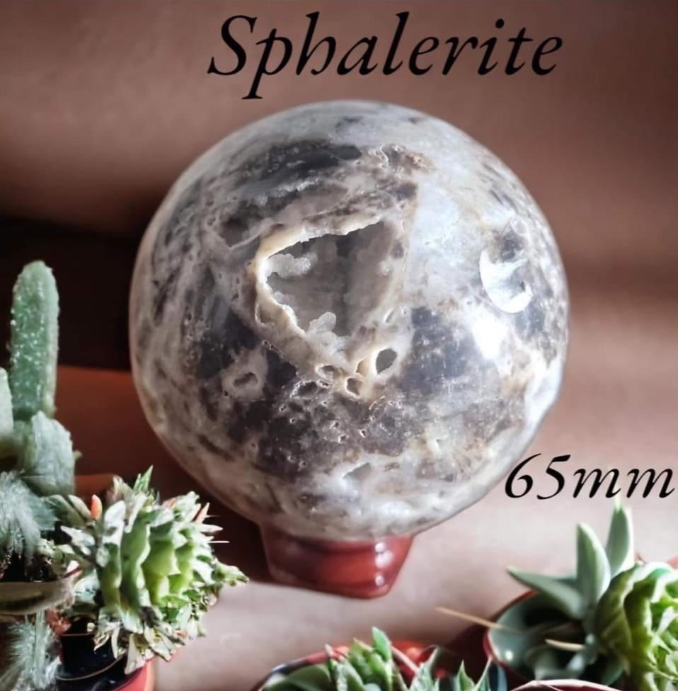 Sphalerite Sphere — 65 mm