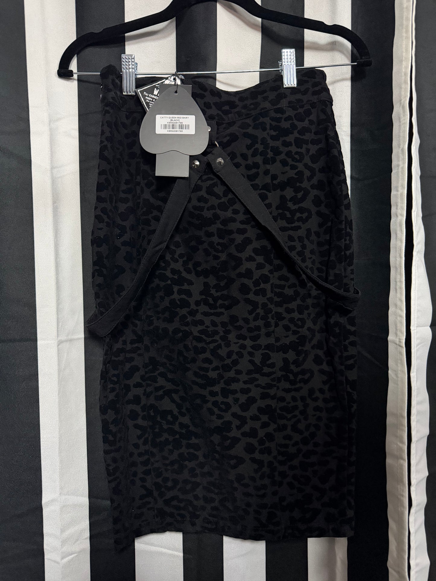 Killstar -Catty Queen Midi Skirt- Small