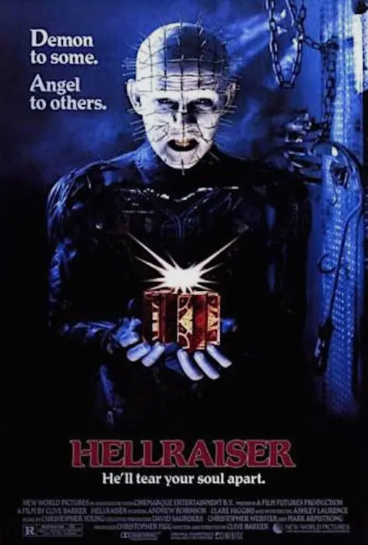 24" x 36" Hellraiser Horror Movie Poster