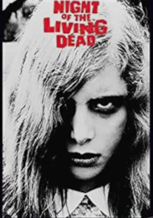 24" x 36" Night Of the Living Dead B&W Horror Movie Poster