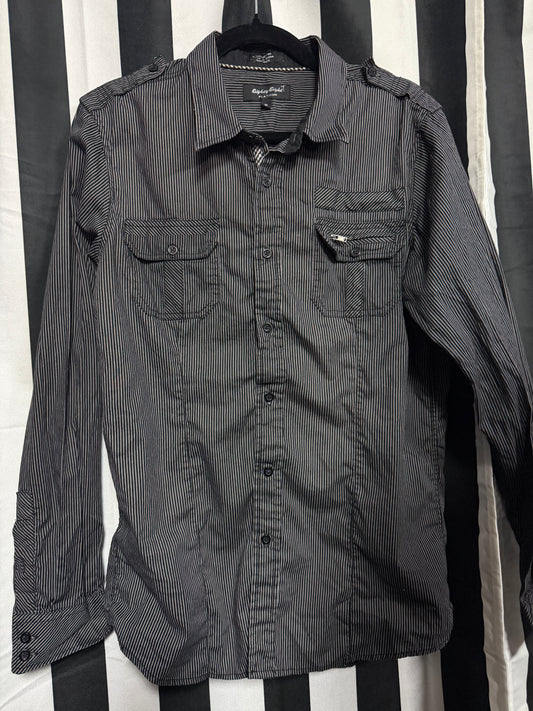 Eighty Eight Platinum Button Up- Size M