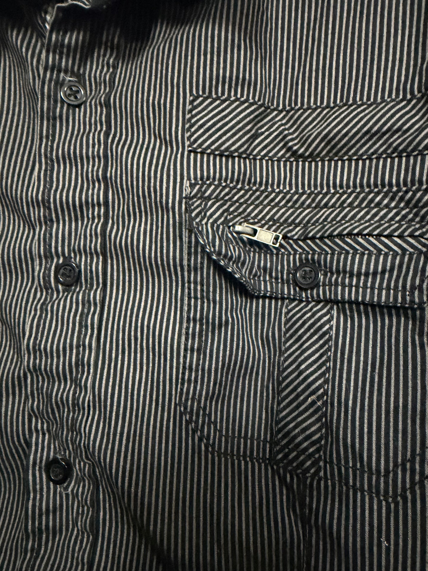 Eighty Eight Platinum Button Up- Size M