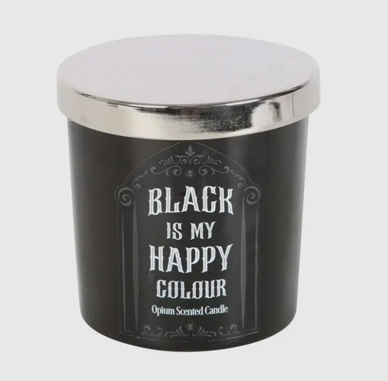 Gothic Black is My Happy Colour Opium Candles