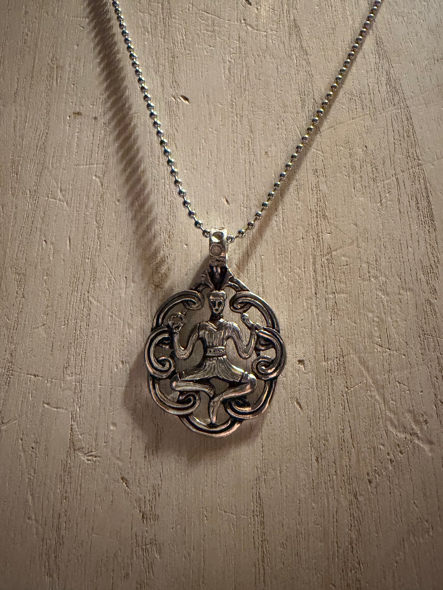 Curnunnos Celtic Forest God Pendant Necklace