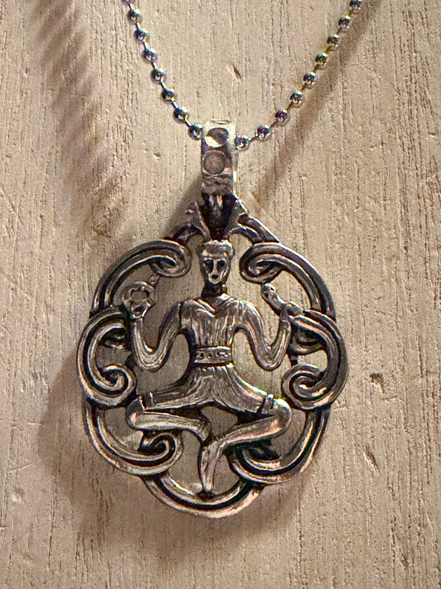 Curnunnos Celtic Forest God Pendant Necklace