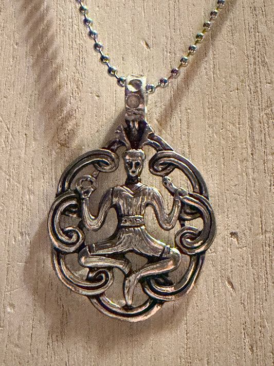 Curnunnos Celtic Forest God Pendant Necklace